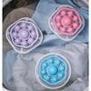 Filtre de Machine à Laver Anti-Poils Boule de Lavage Ménagère Pochettes de Nettoyage en Maille