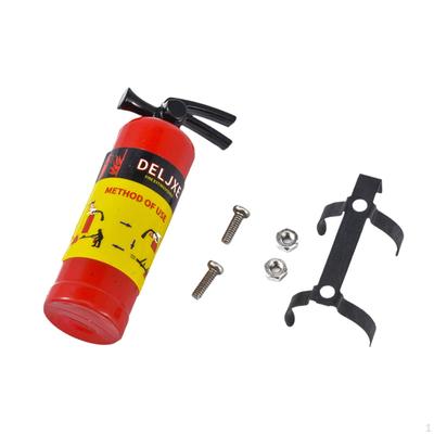 RC Car Fire Extinguisher Accessories Compact Craft Lifelike Simulation for 1:8