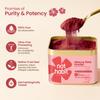 Nat Habit 100% reines Hibiskuspulver für Haarwachstum und Gesichtsmaske - Natürlicher Hibiskus Rosa-Sinensis für strahlende Haut 100g