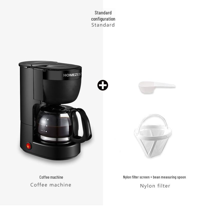 Homezest Deutsche Automatische Filterkaffeemaschine - Kompakte Kanne im amerikanischen Stil für Zuhause & Büro