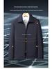 Dad's Autumn/Winter Cotton Jacket for Elderly Men (50-70) with Velvet Lining