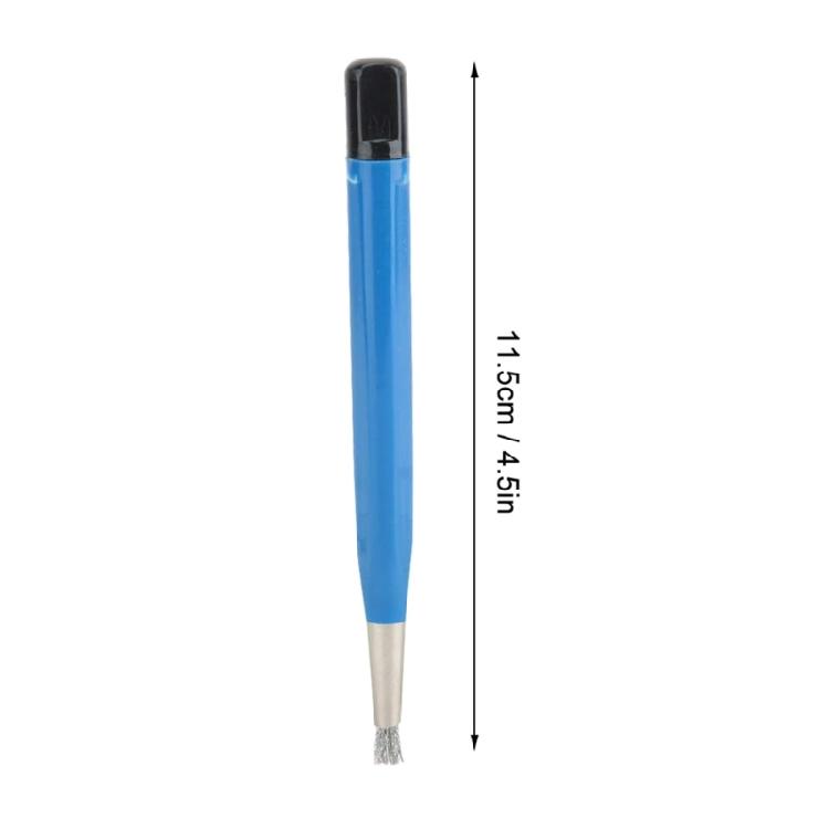 Steel Fiber Brush Pen for Jewelry Cleaning, Watch Parts Rust Removal Tools
