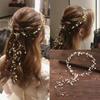Handmade Fairy Hair Band Imitation Pearl Bridal Headdress Pearl Headdress Pageant Prom