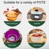 Induction Cooker Heat Diffuser Disc Adapter Plate Stainless Steel Heat Diffuser Ring Plate For Saucepan Glass Pots