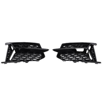 Pair of Front Bumper Fog Light Grille Cover 4K0807151A Fog Lamp Bezel Grill Replacement For S Line S6 C8 2018 2025