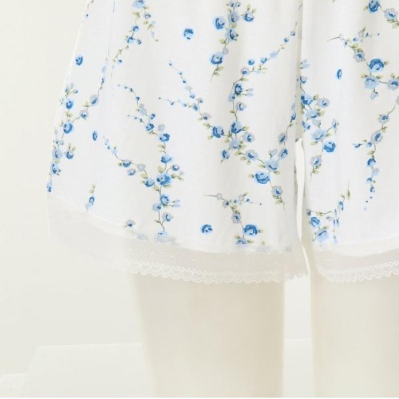 Venus Cotton 3 4 Half Slip Flower Print Vhs5027