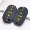 Key Fob Cover for Peugeot 3008 5008 208 308 408 508 4008 C3 Anti-Scratch Surface Shockproof Structure Soft Grip Texture Easy Install Design