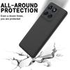 For Motorola Edge 60 Pro 5G Liquid Silicone Case Phone Back Cover with Hand Strap