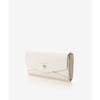 Billfold Long Wallet with Heart Bijou Gray [Samantha Vega] Women's