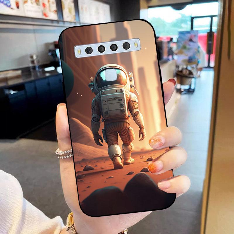 For TCL 10L Case T770H T770B Back Cover For TCL 10 Lite Case Coque Shockproof Soft TPU Silicone Phone Case 10 L 10Lite Fundas