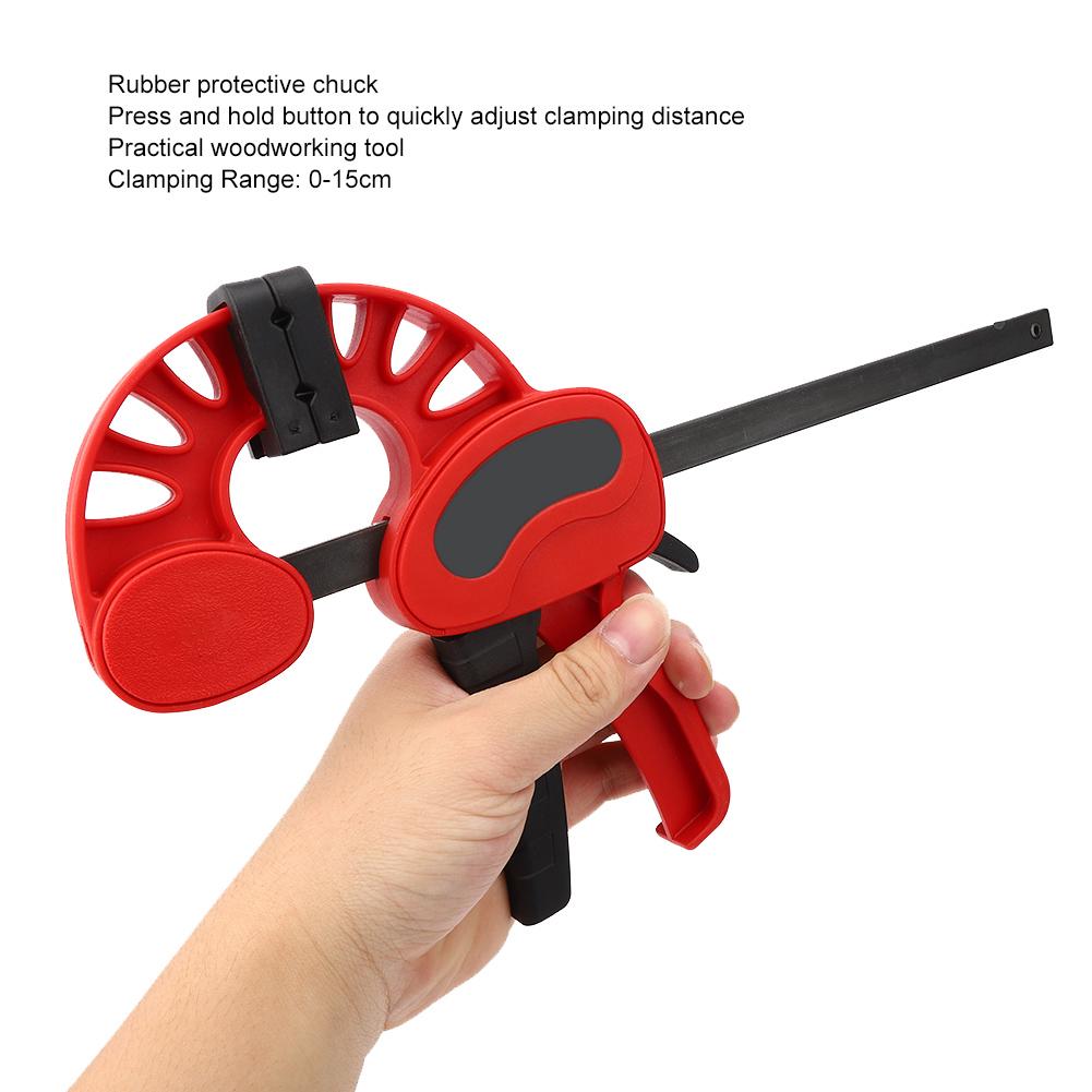 Serre de type F robuste pour le travail du bois de 6 pouces, serre de fixation, clip, fournitures et accessoires pour le travail du bois