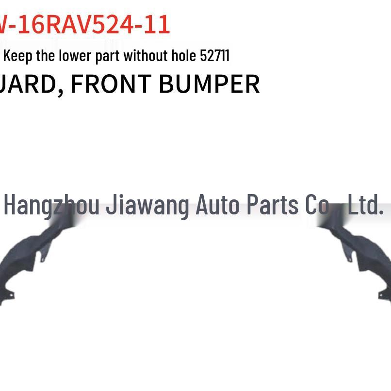 Toyota 2016 RAV4 Lower Front Bumper (No 52711 Hole) 52411-0R090