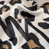 Luxury Leopard Print Square Scarf Women Soft Satin Hairband Neckerchief Tie Female Headband Foulard Bag Ribbon 70*70cm