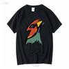 Abstract Bird Graphic T-shirt