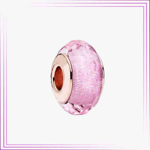 925 Sterling Sølv Hjerte Blomst Luftballong Flamingo Rosa Sjarm Plata De Ley Bil Katt Perle DIY For Originalt Armbånd Smykker