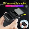 Removable Adhesive-Free Car ETC Holder with Double-Sided Tape Attachment.