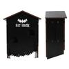 Wooden Bat House, 3-chamber Layout Design, Weatherproof, Large Capacity Shelter Box for Outdoors To Attract Bats To Houses, Trees, Backyards,