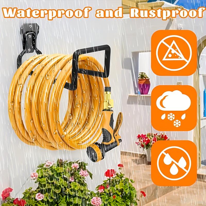 Heavy Duty Wall Mount Metal Storage Hooks High Load Bearing Garage Organizer For Water Pipe Cable Tools Garden Equipment Storage