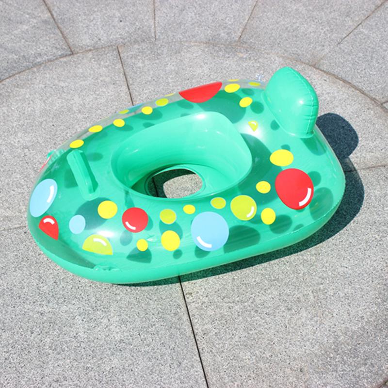 1 stk Oppblåsbar badering Bassengflyte Babyring Oppblåsbare Madrassringer