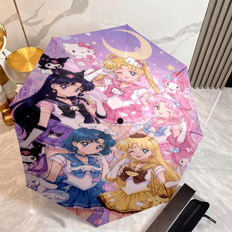 Japanese Cartoon Sailor Moon Tsukino Usagi Umbrella Is Suitable for All Seasons Including Home Travel and Outdoor Activities Multi Functional Umbrella
