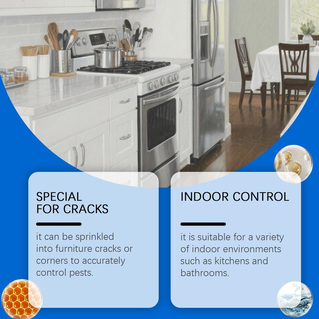 Insecticide Powder; Strong Insecticide; Household Insecticide; Cockroach And Ant Insecticide Powder Household Strong Cockroach Killing Powder