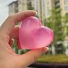 Maltose Cute Change Color Heart Squeeze Toy Anti-stress Vent Ball Slow Rebound Relieves Stress Toys Adult Gift
