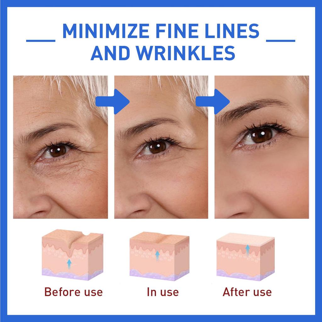 Collagen Anti-Wrinkle Serum Lightens Lines Tightens Skin Makes Lines Delicate Smooth Moisturizing Shiny