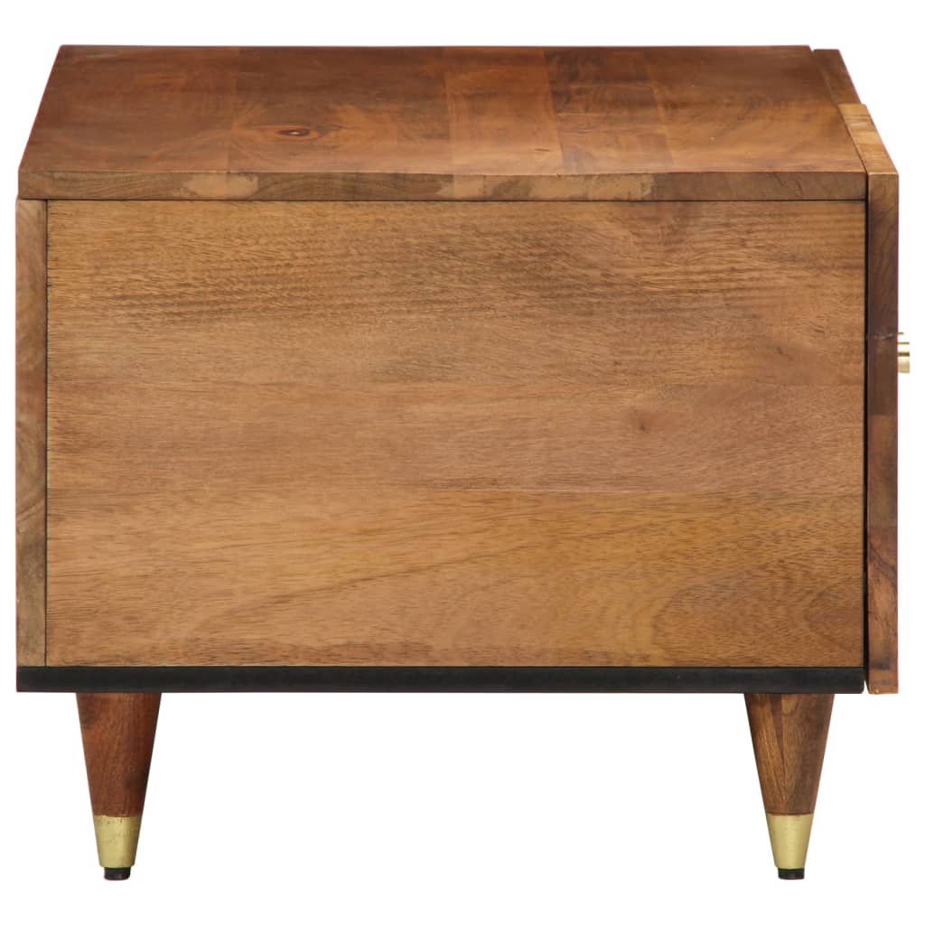 Vidaxl Stolik Kawowy, 80X50X40 Cm, Lite Drewno Mango