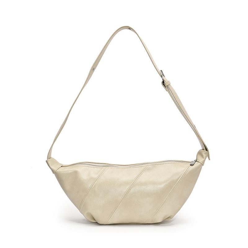 Large Capacity Bag Women's New Solid Color Shoulder Messenger Bag