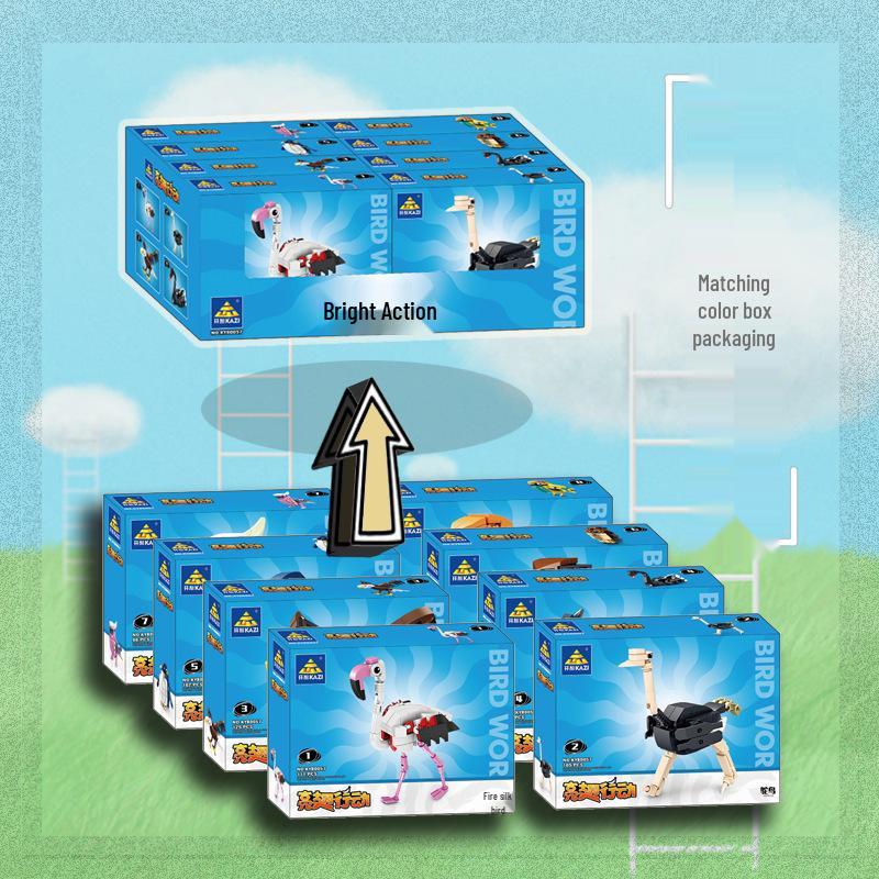 Insect Building Block Model: Mantis - Educational Toy for Kids