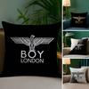 Marke B-BOY LONDONV Kissenbezug Sofa Wohnzimmer Schlafzimmer Beidseitiger Druck Quadratisches Kissen Nickerchenkissen Kissenbezug