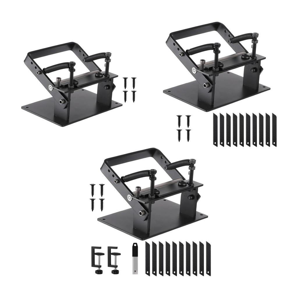 Manual Peeling Machine, Stainless Steel Splitter Paring Device, Easy for Crafts And Leatherworking