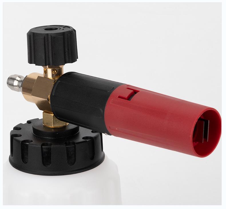 High-Pressure Big Mouth Car Wash Foam Sprayer - Fan-Shaped Snow Foam Gun
