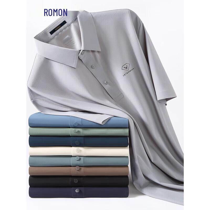 ROMON Men s Ice Silk Sun Protection POLO Shirt 175