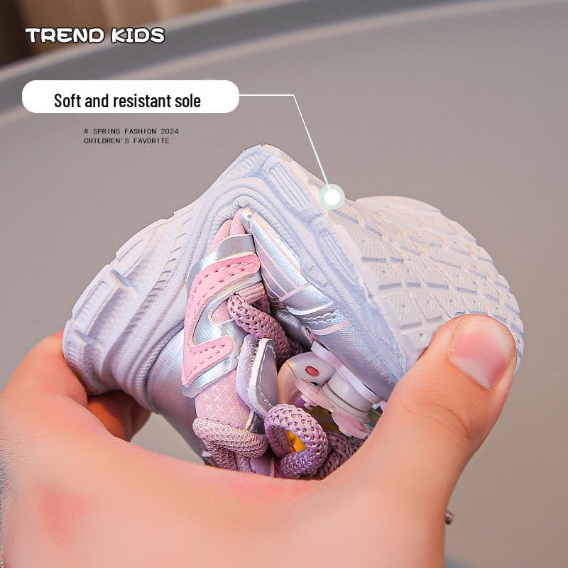 Lightweight Non-Slip Toddler Sneakers for Boys & Girls - Autumn Walking Shoes