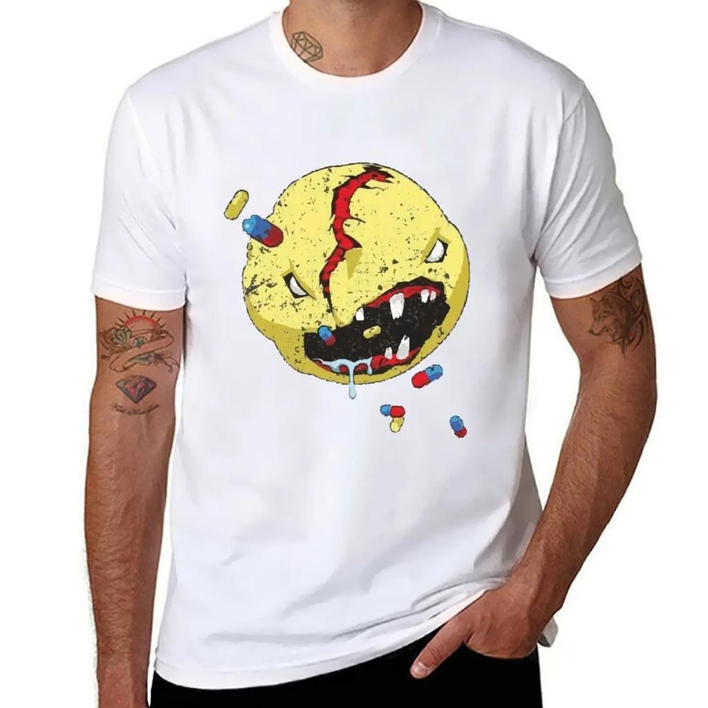 Favourite Shirt T-Shirt Hippie Clothes Cute Tops Short Sleeve Cotton Vintage T-Shirt Crewneck Cyber Samurai Punk Tee Shirt