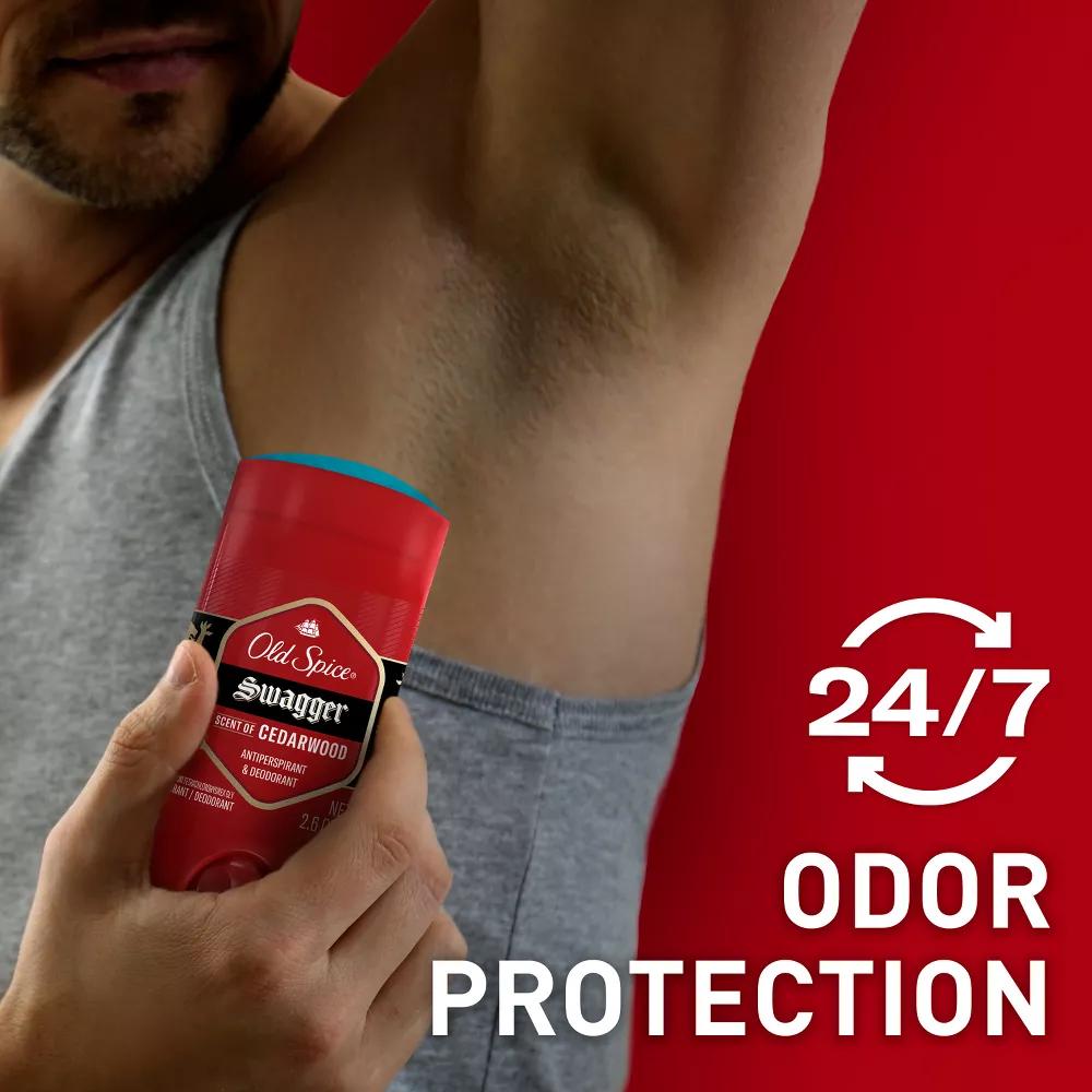 Deodorant pro muže ve formě tuhého antiperspirantu bez hliníku Swagger Old Spice 85g