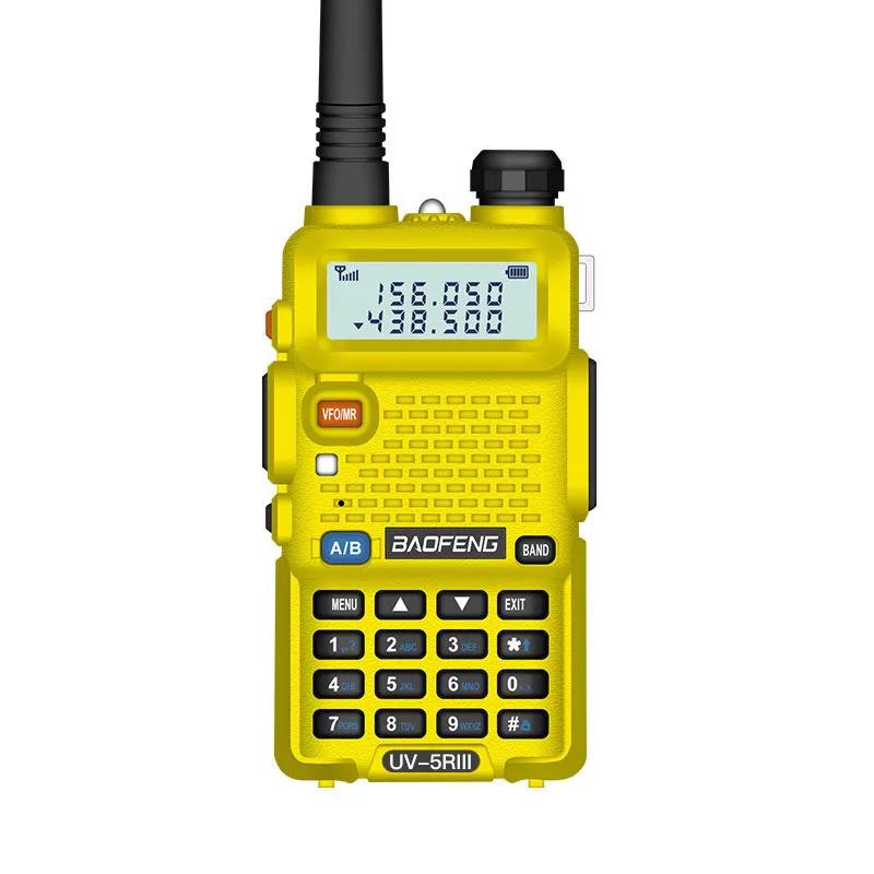 Durable Car Walkie-talkie UV-5RIII English Version Civil High-power UV5R Three-stage