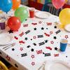 100 Pcs Graduation Confetti Glitter Grad Caps Bows Stars Confetti Class of 2026 Party Table Centerpiece for Graduation Party Decoration