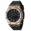 Custom Collection Electronic Movement Fluoroelastomer Strap Watch Men's Watches Black Dial GA-2100-1A1(Watch3--)