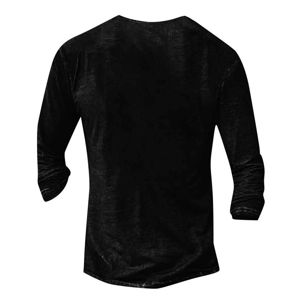 Men's Long Sleeve Graphic And Embroidered Fashion T-Shirt  Spring And  Long Sleeve Printed Pullover Sweatshirt
