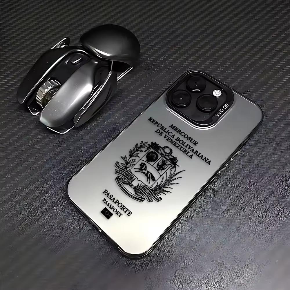 

Venezuela Passport Pattern Phone Case For Samsung Galaxy A14 A15 5G S21 S22 S23 S24 5G FE Plus Ultra A25 A35 A52 A53 A54 A55 5G Galaxy S23 Ultra