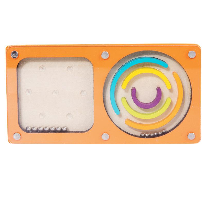 Wooden Children s Maze Ball Balance Game: Toddler Educational Parent-Child Toy