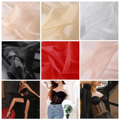 0.5/1/2/5 Yards High Quality Breathable Mesh Fabric for Sewing Women's Shapewear Bras Underwear Camisoles DIY Corsets Fabrics
