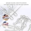 20Pcs Musical Note Paperclip Music   Shape Creativity Modeling Metal Craft Supplies