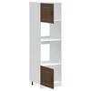 Muebles de Cocina Kalmar 2 uds Tablero de Partículas Efecto Roble Marrón