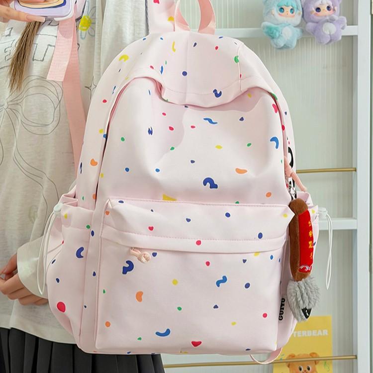 Schoolbag wholesale schoolbag female junior high school students niche ins large capacity backpack Japanese travel college student backpack