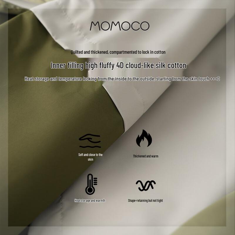 MOMOCO Boys' Winter Fleece Lined Hooded Jacket