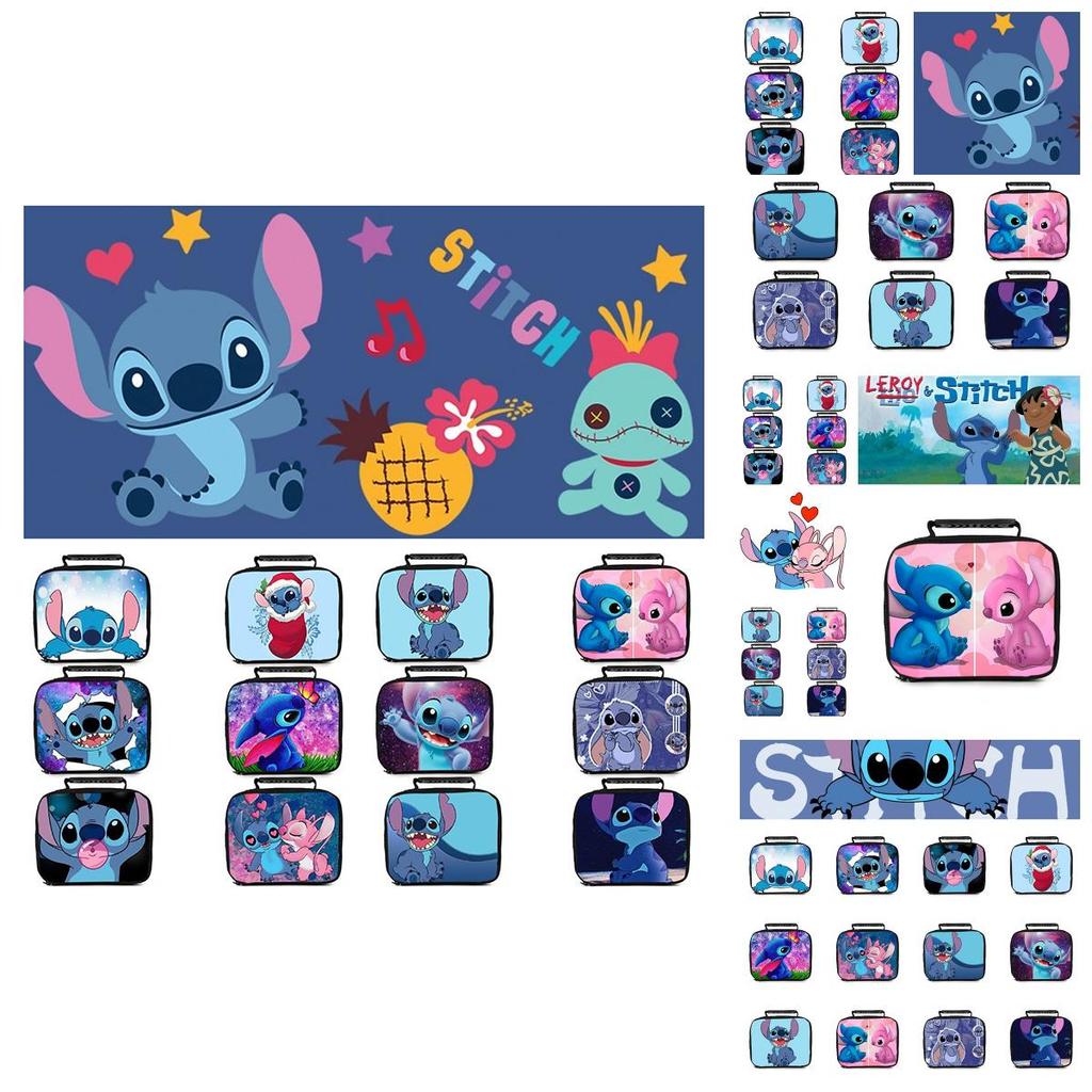 Cute Stitch Lunch Bag For Teenagers Perfect For Picnics And School!