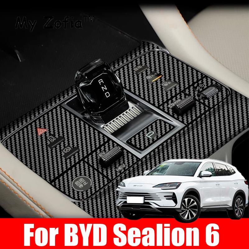 Für BYD Seal U Sealion 6 Song Plus 2024 2025 Lenkradtasten Zierrahmen Aufkleber Modifikation Schutz Zubehör